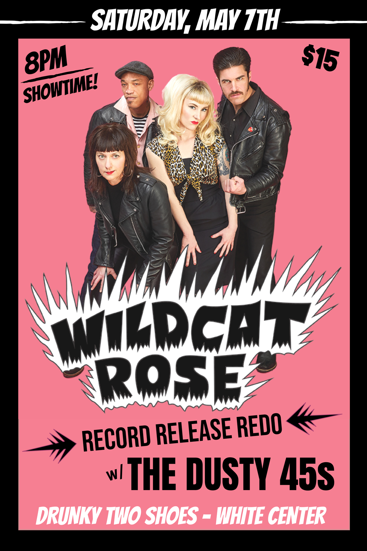 RECORD RELEASE REDO! MAY 7TH, 2022 WILDCAT ROSE